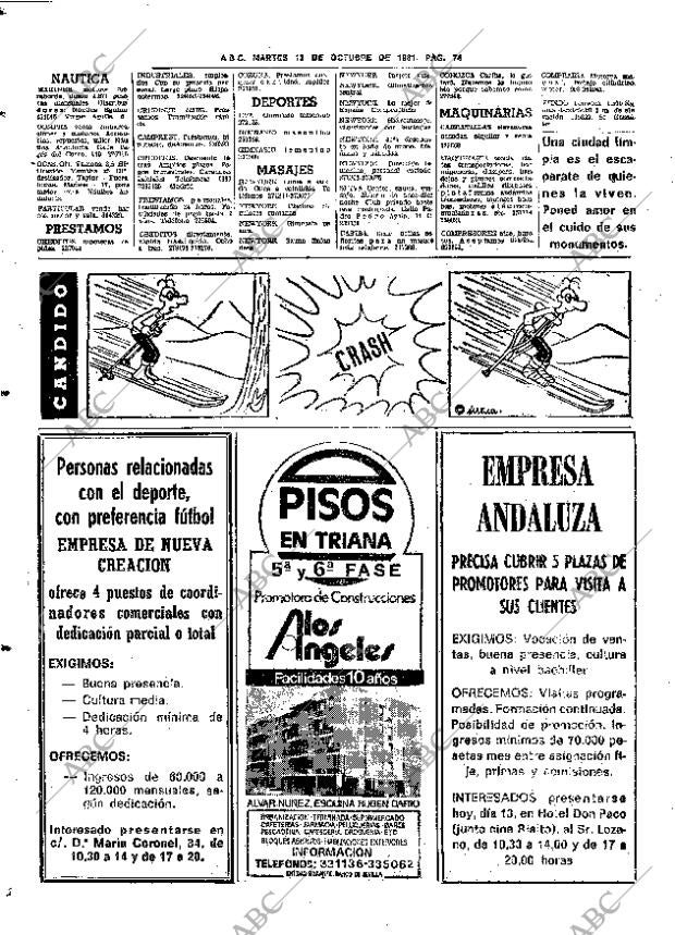 ABC SEVILLA 13-10-1981 página 90