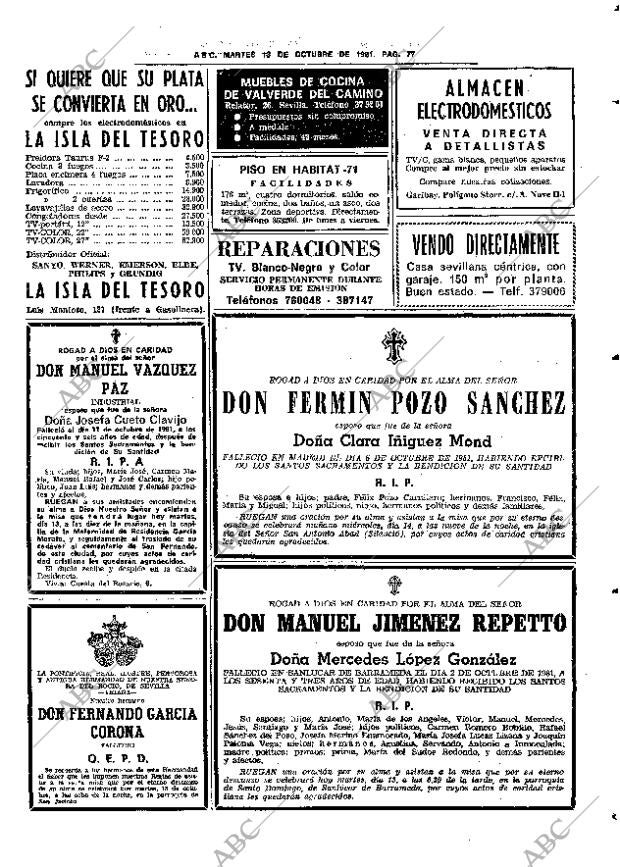 ABC SEVILLA 13-10-1981 página 93
