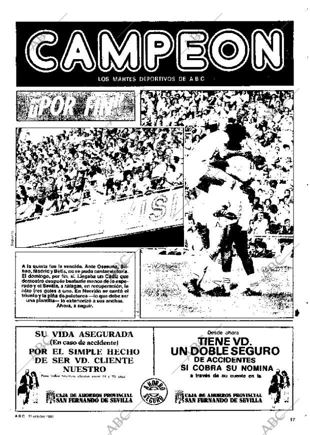 ABC SEVILLA 13-10-1981 página 97