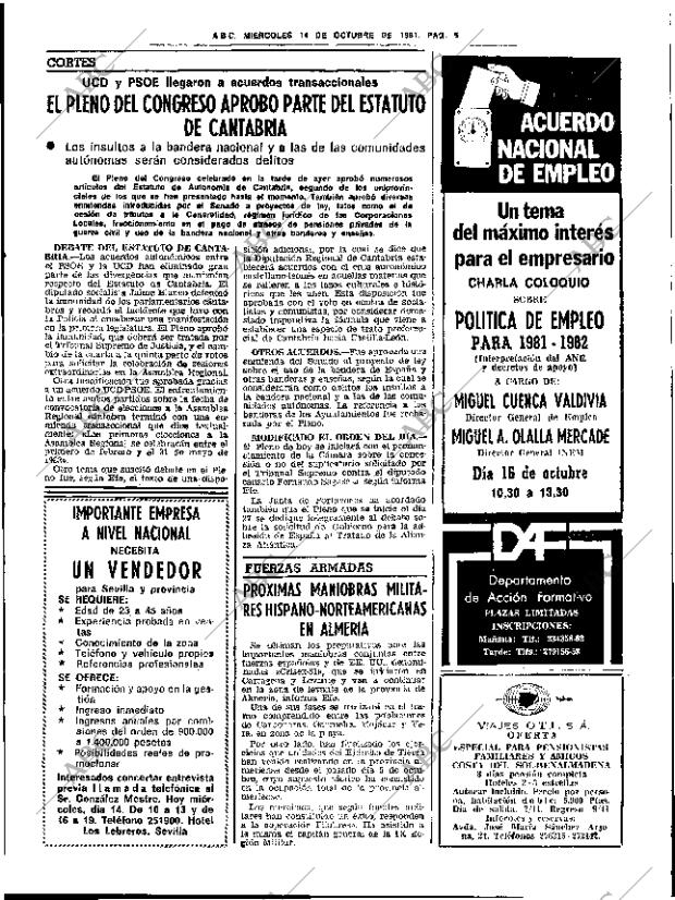 ABC SEVILLA 14-10-1981 página 21