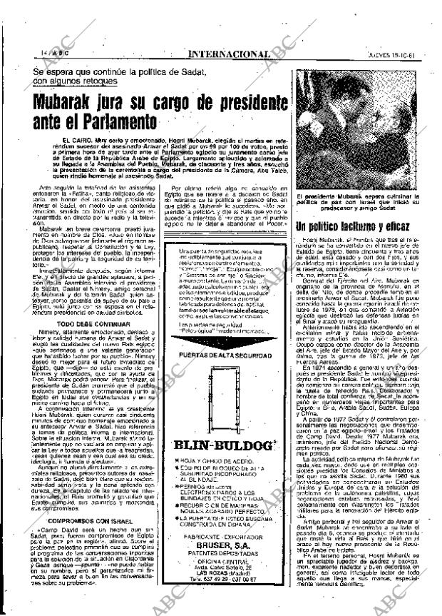 ABC MADRID 15-10-1981 página 22