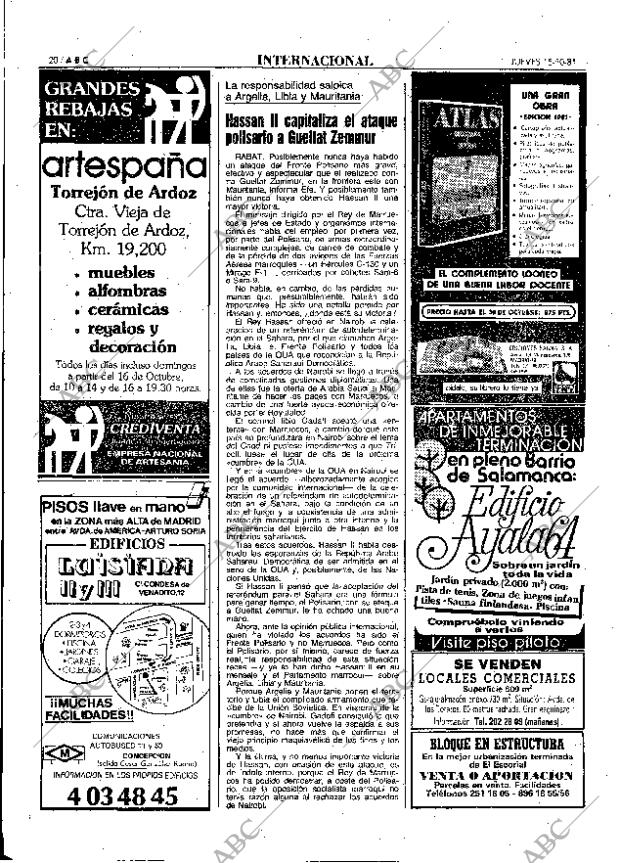 ABC MADRID 15-10-1981 página 28