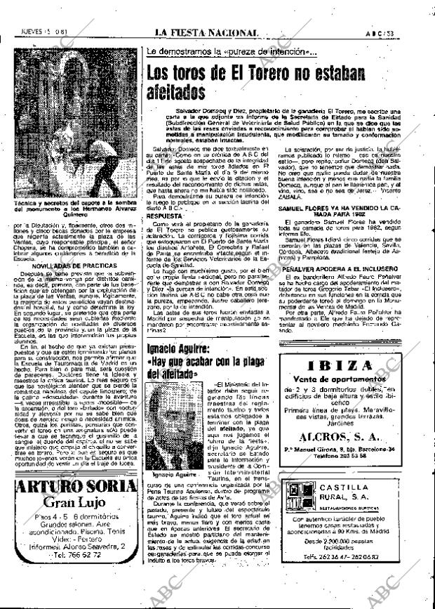 ABC MADRID 15-10-1981 página 61