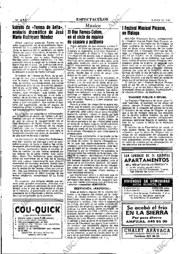 ABC MADRID 15-10-1981 página 66