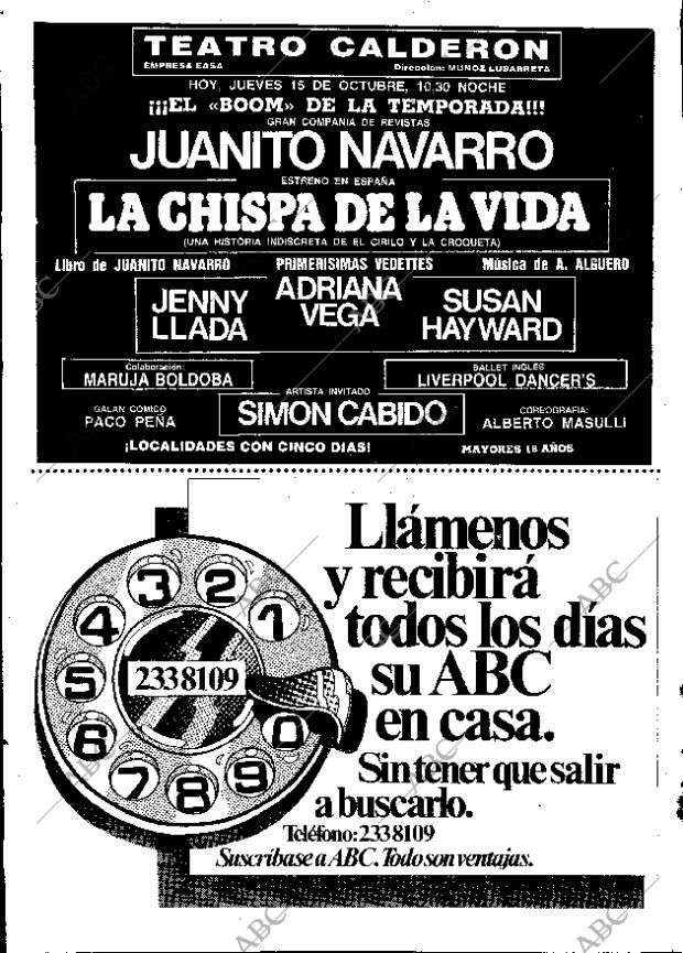 ABC MADRID 15-10-1981 página 92