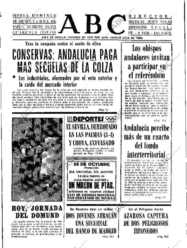 ABC SEVILLA 18-10-1981 página 17