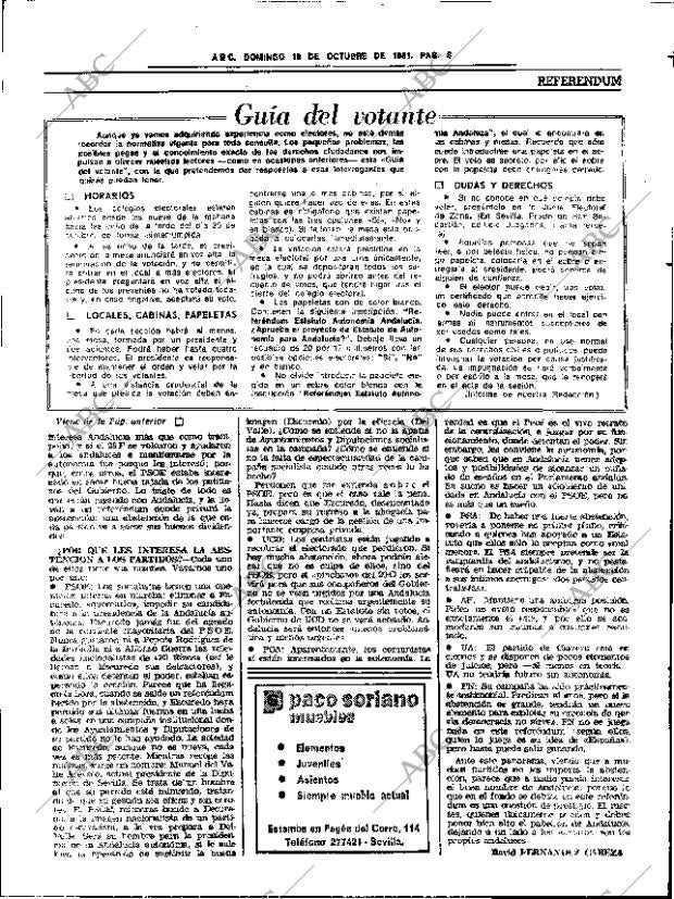 ABC SEVILLA 18-10-1981 página 24