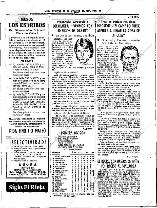 ABC SEVILLA 18-10-1981 página 76