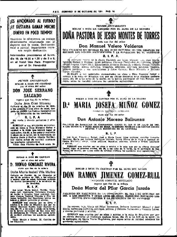 ABC SEVILLA 18-10-1981 página 92