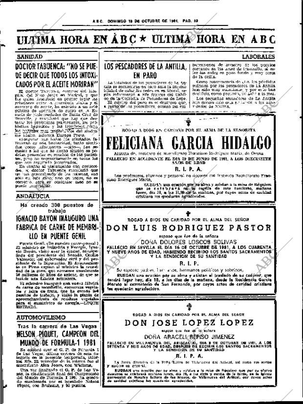 ABC SEVILLA 18-10-1981 página 96