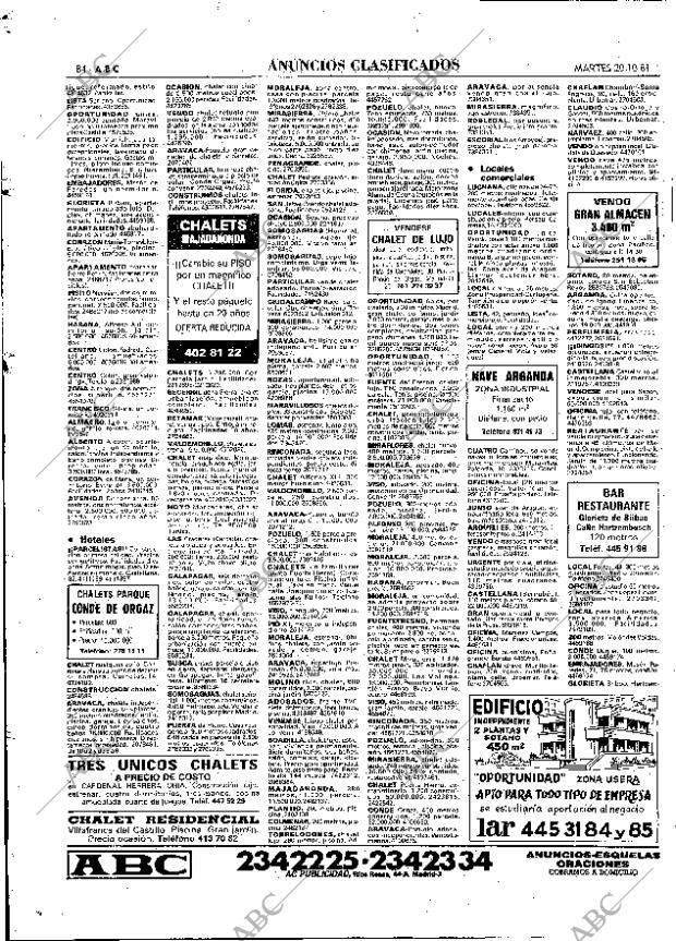 ABC MADRID 20-10-1981 página 100