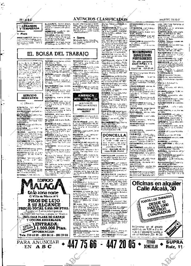 ABC MADRID 20-10-1981 página 104