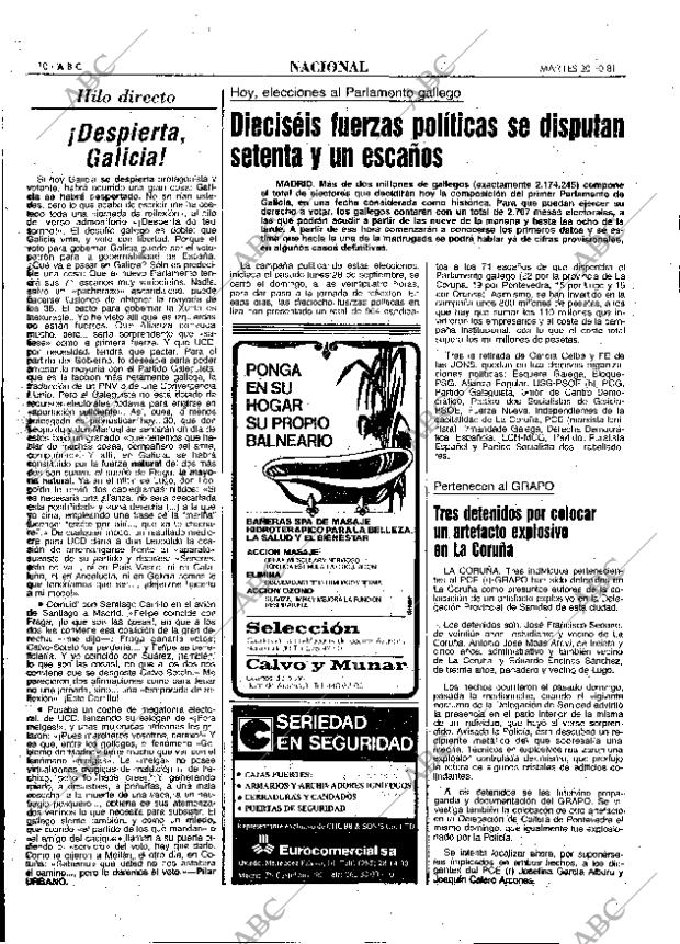 ABC MADRID 20-10-1981 página 26