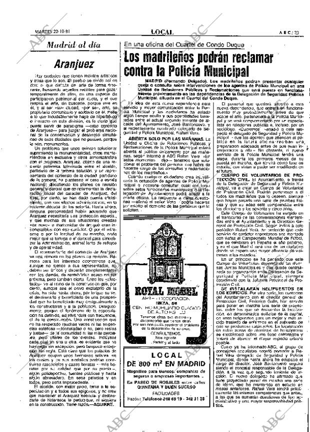 ABC MADRID 20-10-1981 página 39