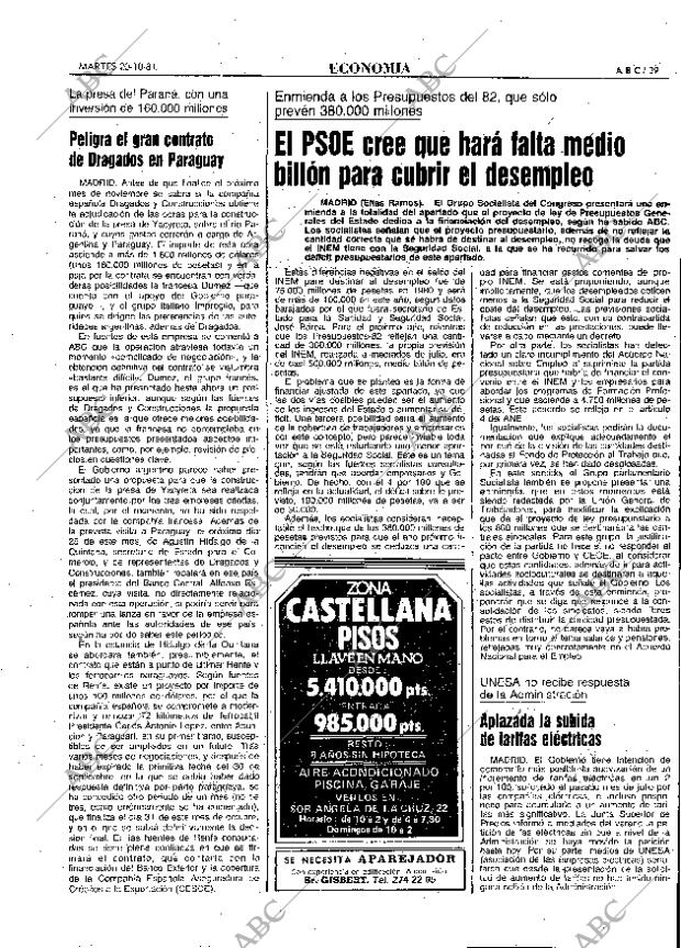 ABC MADRID 20-10-1981 página 55