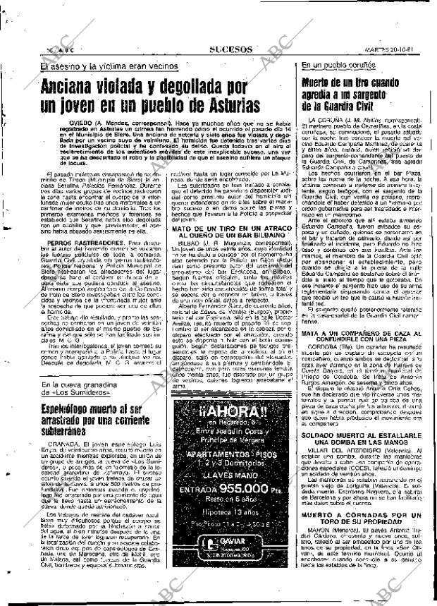 ABC MADRID 20-10-1981 página 66