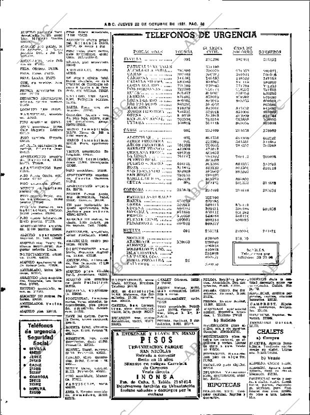 ABC SEVILLA 22-10-1981 página 54