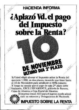 ABC MADRID 24-10-1981 página 10