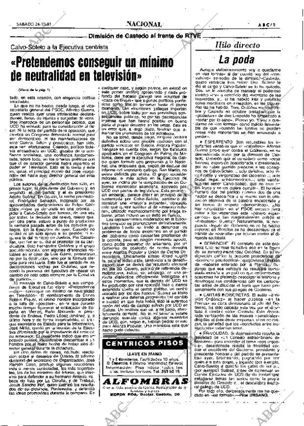 ABC MADRID 24-10-1981 página 17