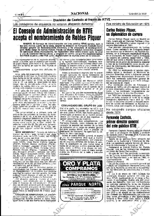 ABC MADRID 24-10-1981 página 18