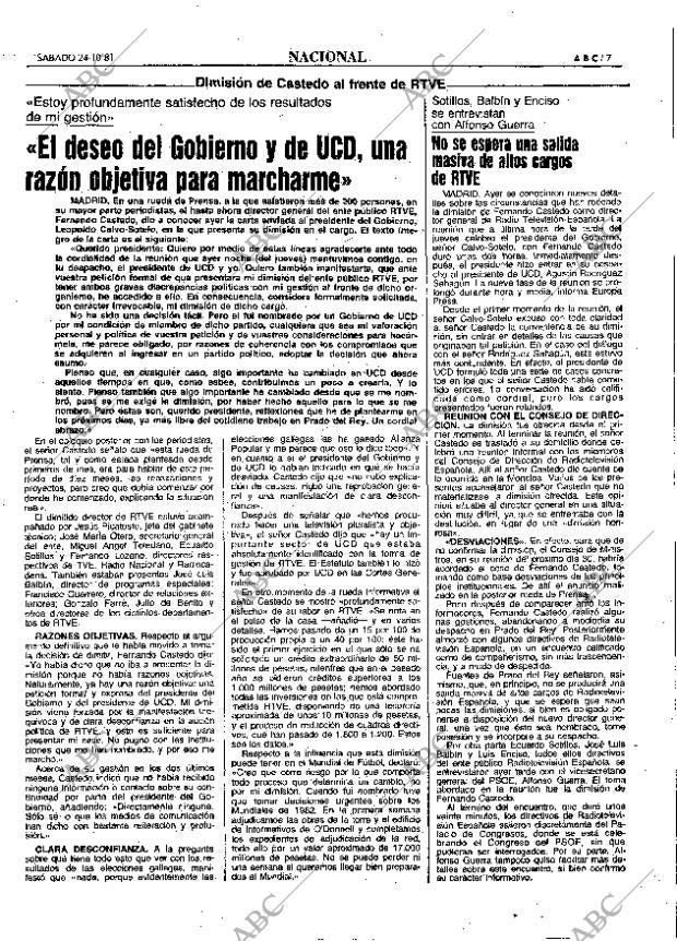 ABC MADRID 24-10-1981 página 19