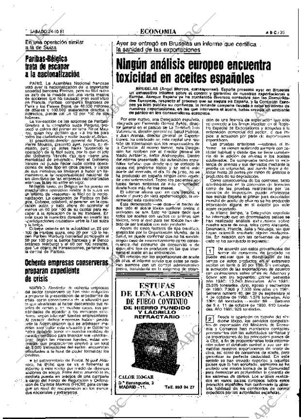 ABC MADRID 24-10-1981 página 59
