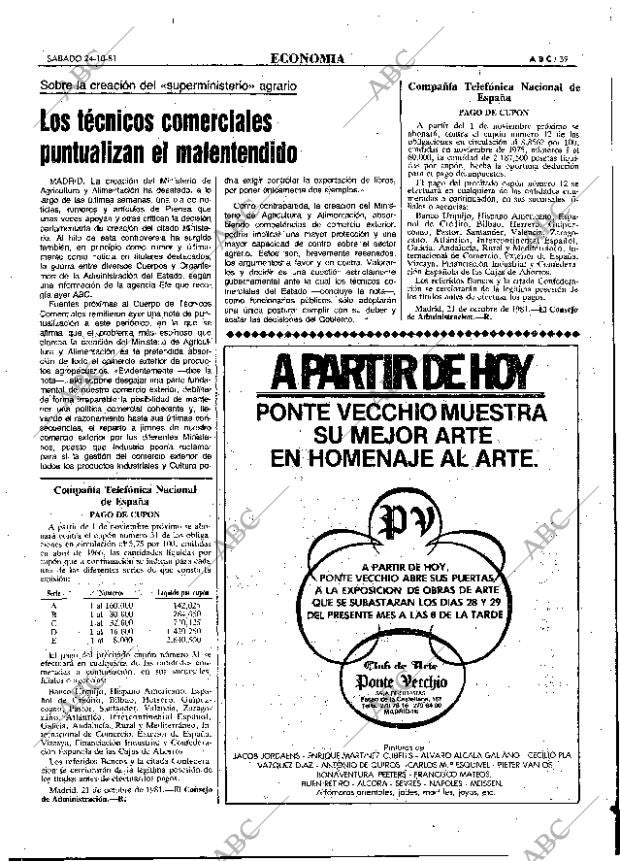 ABC MADRID 24-10-1981 página 63