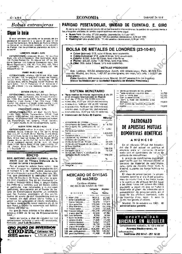 ABC MADRID 24-10-1981 página 66