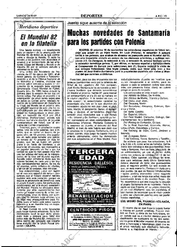 ABC MADRID 24-10-1981 página 67