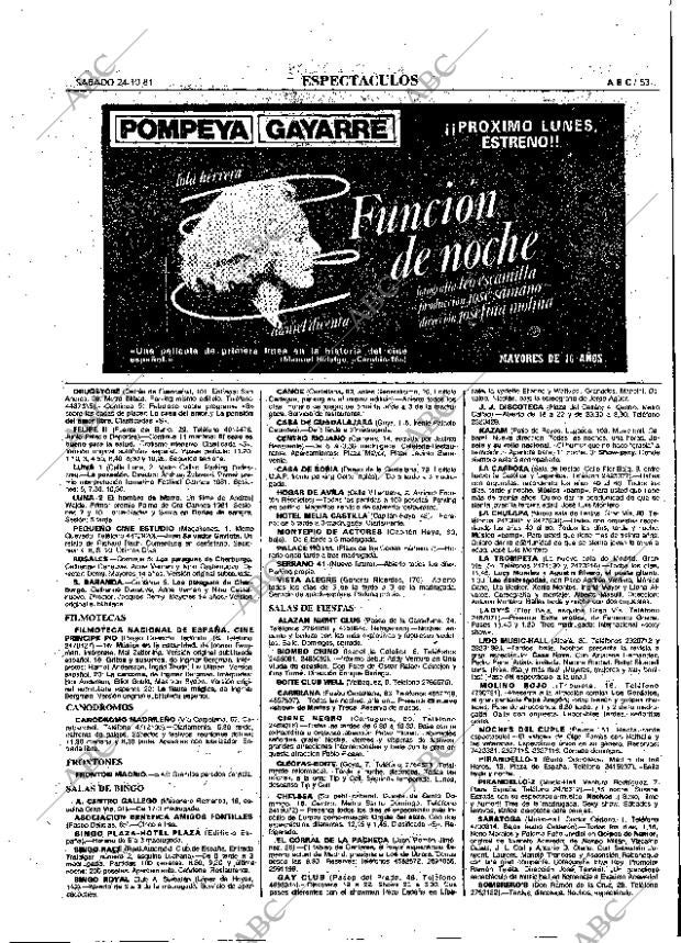 ABC MADRID 24-10-1981 página 77