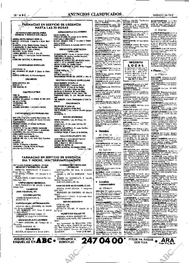 ABC MADRID 24-10-1981 página 82