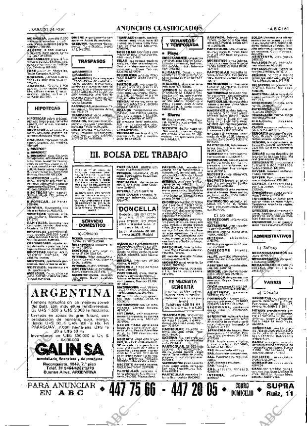 ABC MADRID 24-10-1981 página 85
