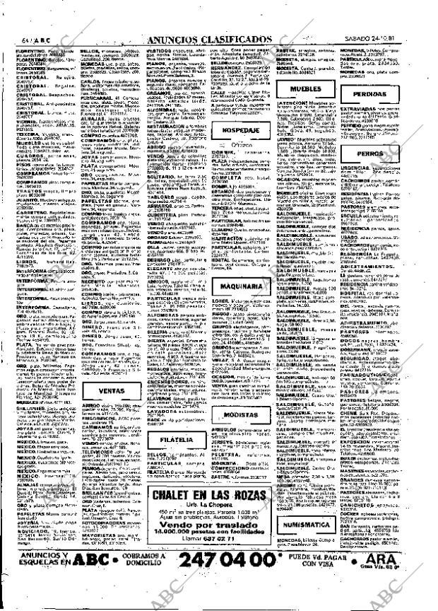 ABC MADRID 24-10-1981 página 88