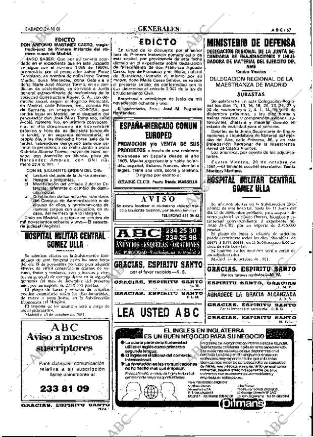 ABC MADRID 24-10-1981 página 91