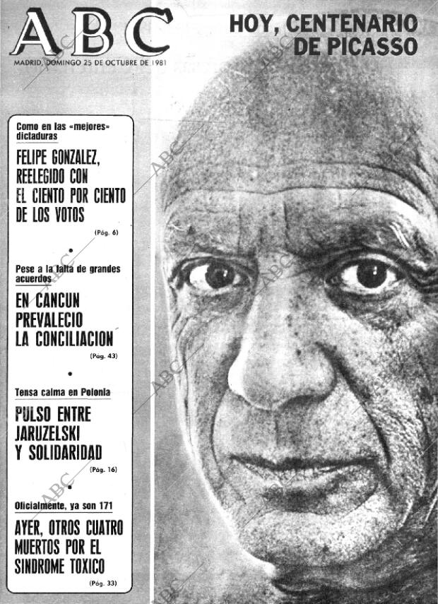 ABC MADRID 25-10-1981 página 1