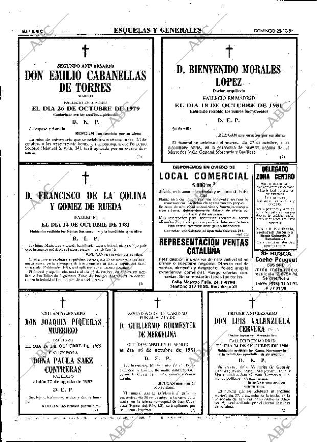 ABC MADRID 25-10-1981 página 100