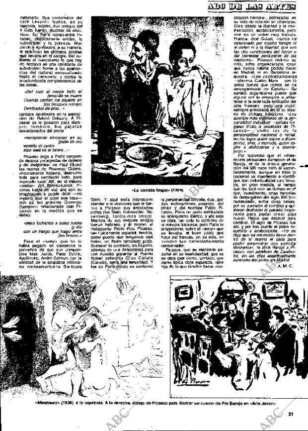 ABC MADRID 25-10-1981 página 109