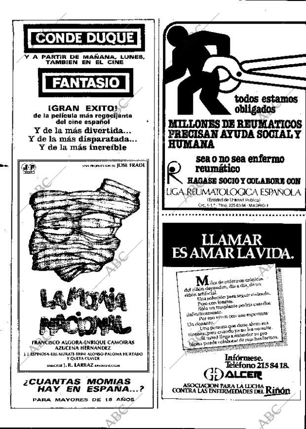 ABC MADRID 25-10-1981 página 110