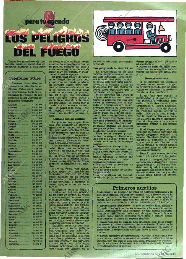 ABC MADRID 25-10-1981 página 157