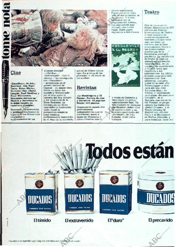 ABC MADRID 25-10-1981 página 162