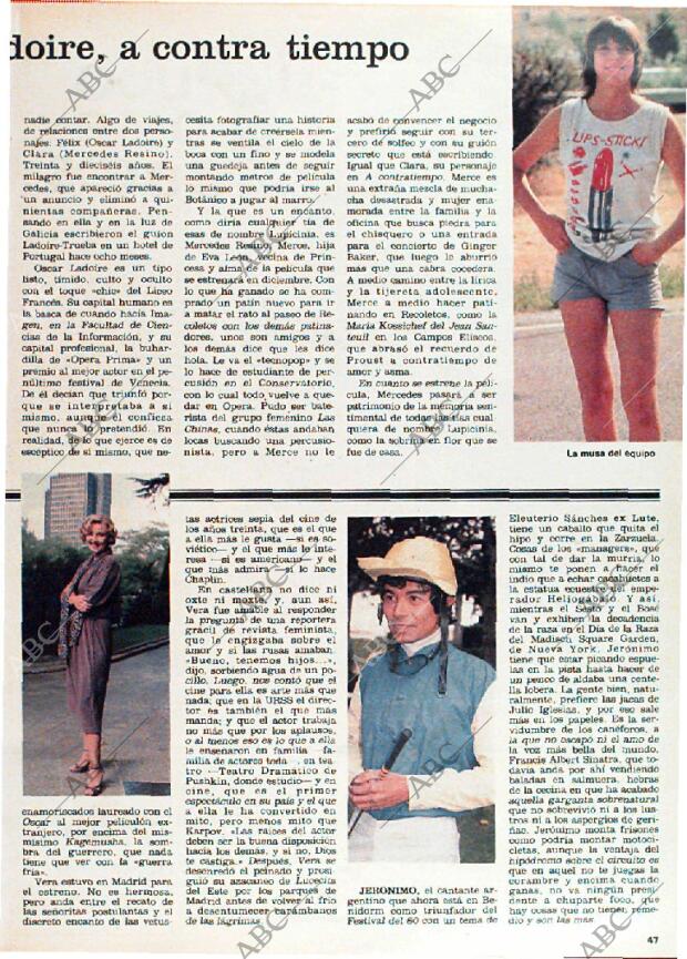 ABC MADRID 25-10-1981 página 167