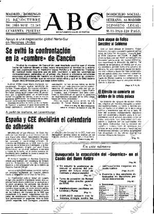 ABC MADRID 25-10-1981 página 17