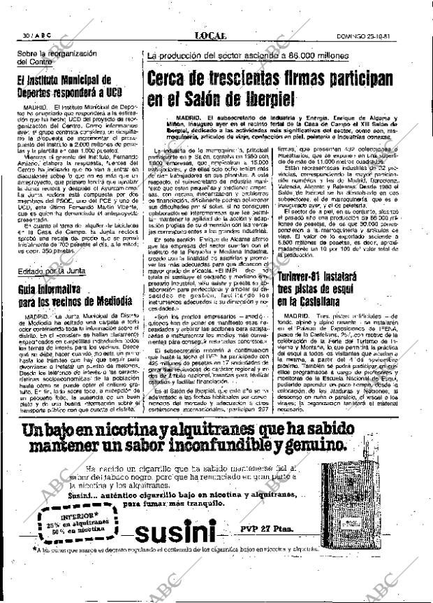 ABC MADRID 25-10-1981 página 46