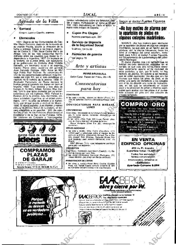 ABC MADRID 25-10-1981 página 47