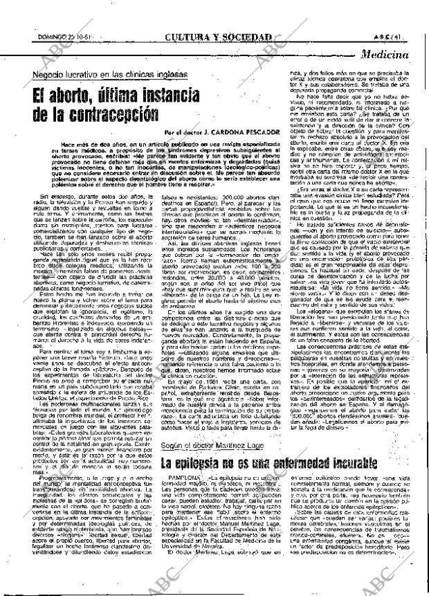 ABC MADRID 25-10-1981 página 57