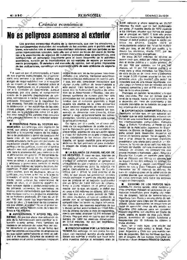 ABC MADRID 25-10-1981 página 62