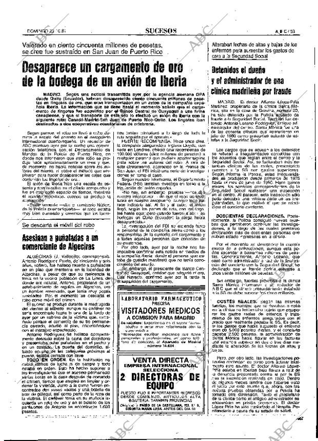 ABC MADRID 25-10-1981 página 69