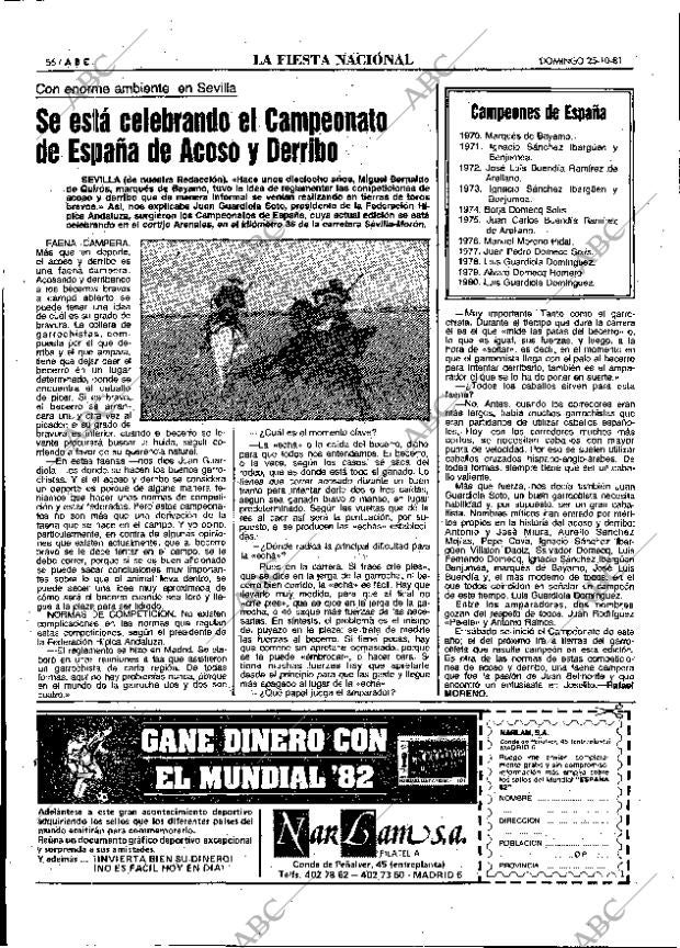 ABC MADRID 25-10-1981 página 72