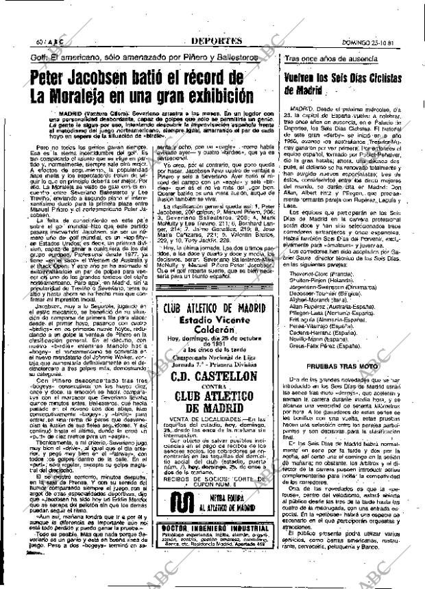 ABC MADRID 25-10-1981 página 76