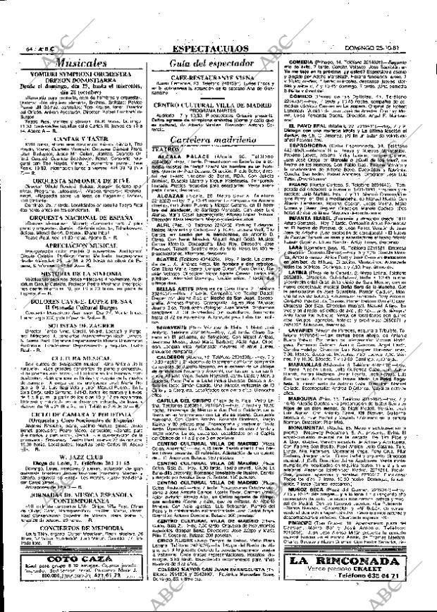 ABC MADRID 25-10-1981 página 80